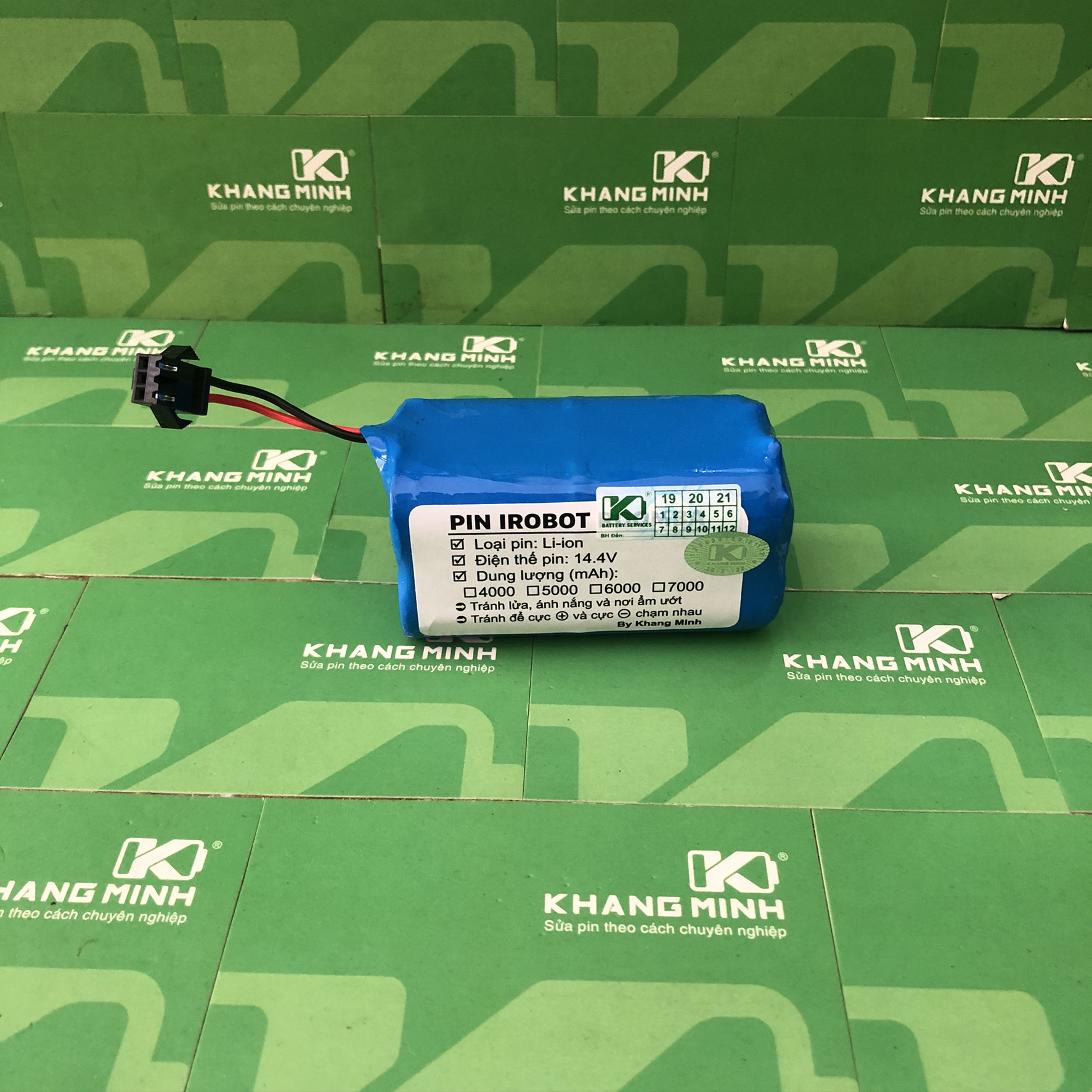 [HCM]Pin robot hút bụi Ecovacs Deebot thay thế dòng máy Cen360 361 540 546 14.4V Li-ion