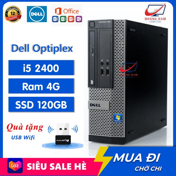 Bảng giá Máy Bộ Dell i5 ⚡️Freeship⚡️ Case Máy Tính Đồng Bộ - Dell Optiplex 390/790/990 (i5 2400/ram 4GB/SSD 120GB) - Có HDMI - Bảo Hành 12 Tháng Phong Vũ
