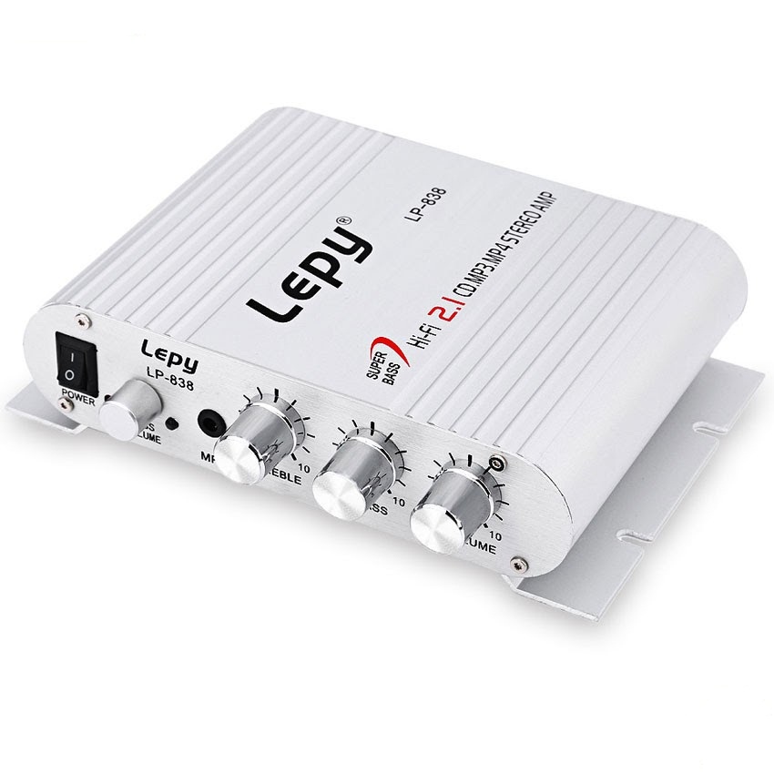 Ampli Mini Lepy Hi-Fi 2.1 Lp-838 Cao Cấp