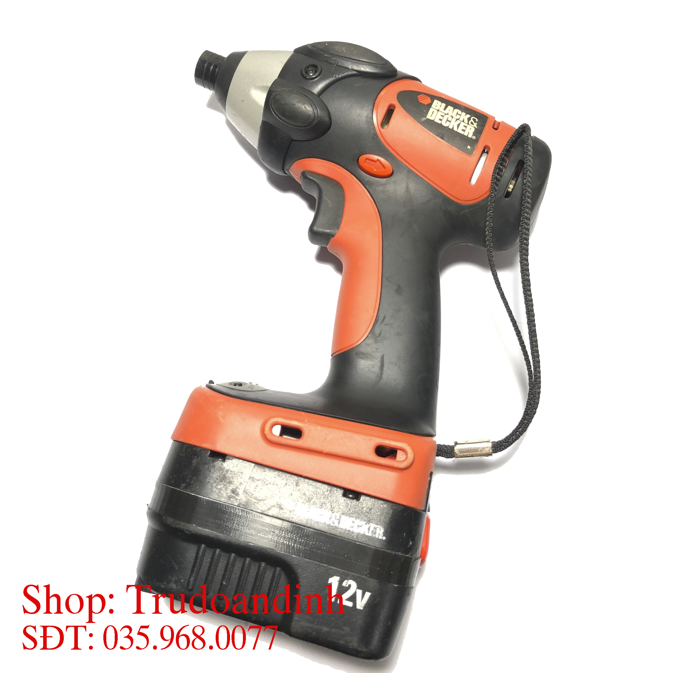 Máy bắn vít Black&Decker SX5000/SX5500 + Pin 4Ah đóng mới