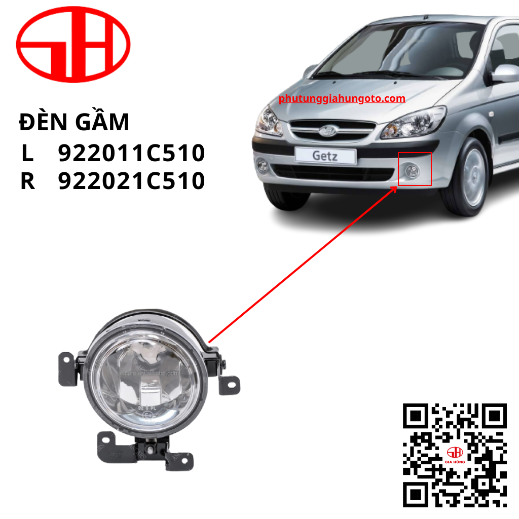 Hyundai Getz 2006-2011 car chassis light (92201offered 510-922021c510)