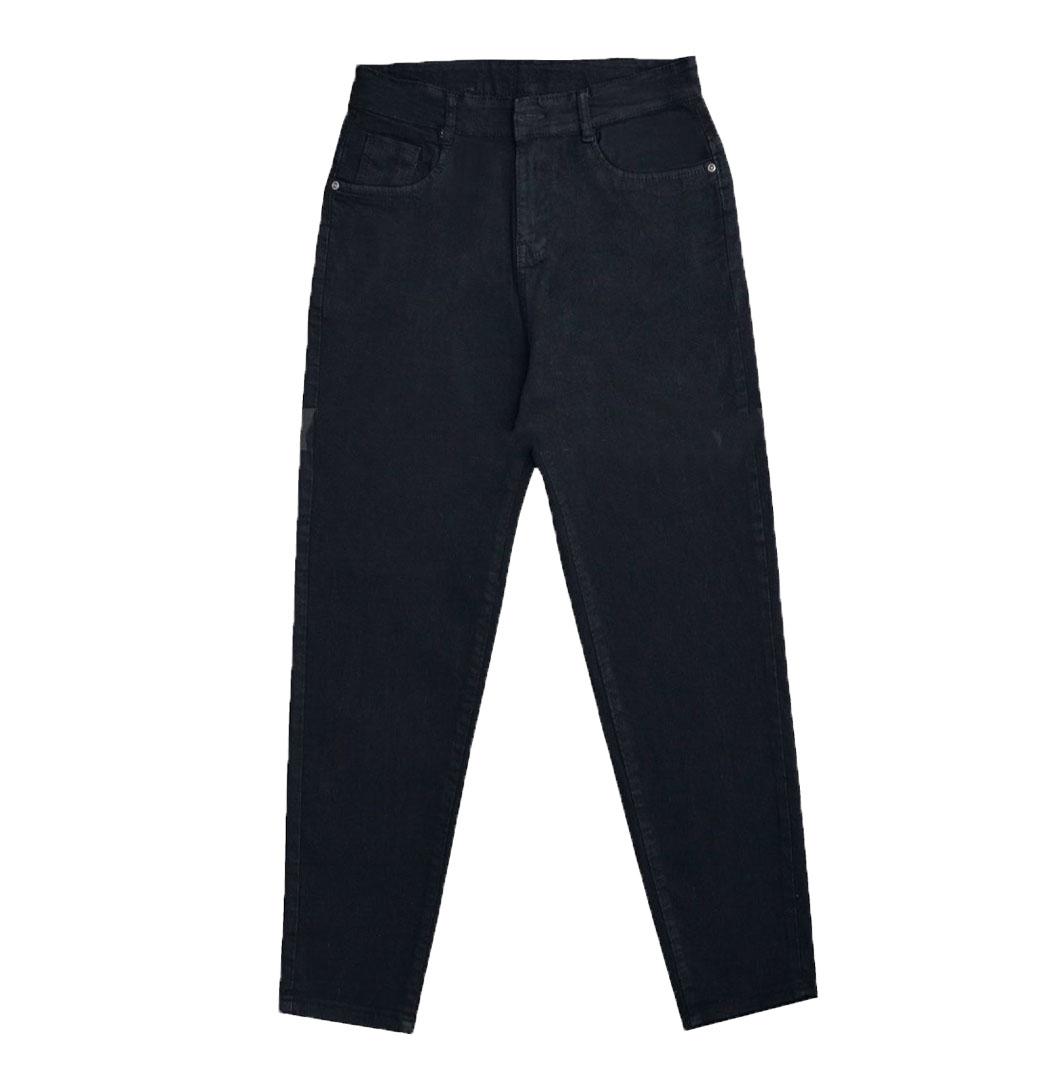 Quần Jeans BIGSIZE phom Baggy màu đen co dãn