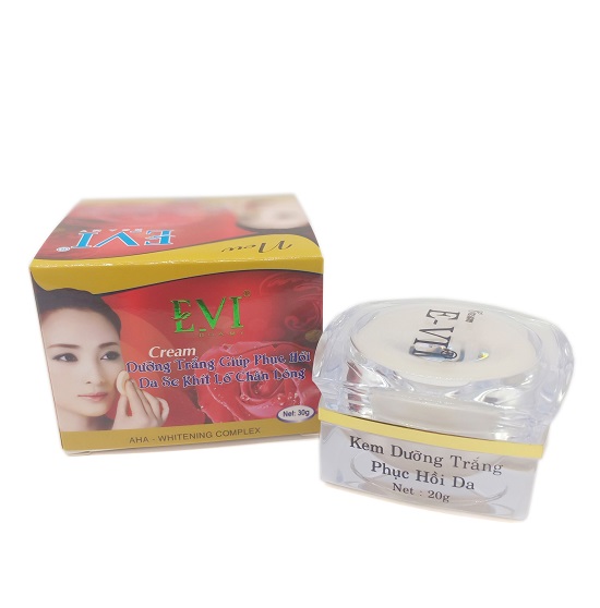 [HCM]??FREESHIP + MGG?? Kem Evi dưỡng trắng - Phục hồi da (30g) - CHÍNH HÃNG 100% - AN TOÀN - HIỆU QUẢ - KHÔNG GÂY KÍCH ỨNG DA
