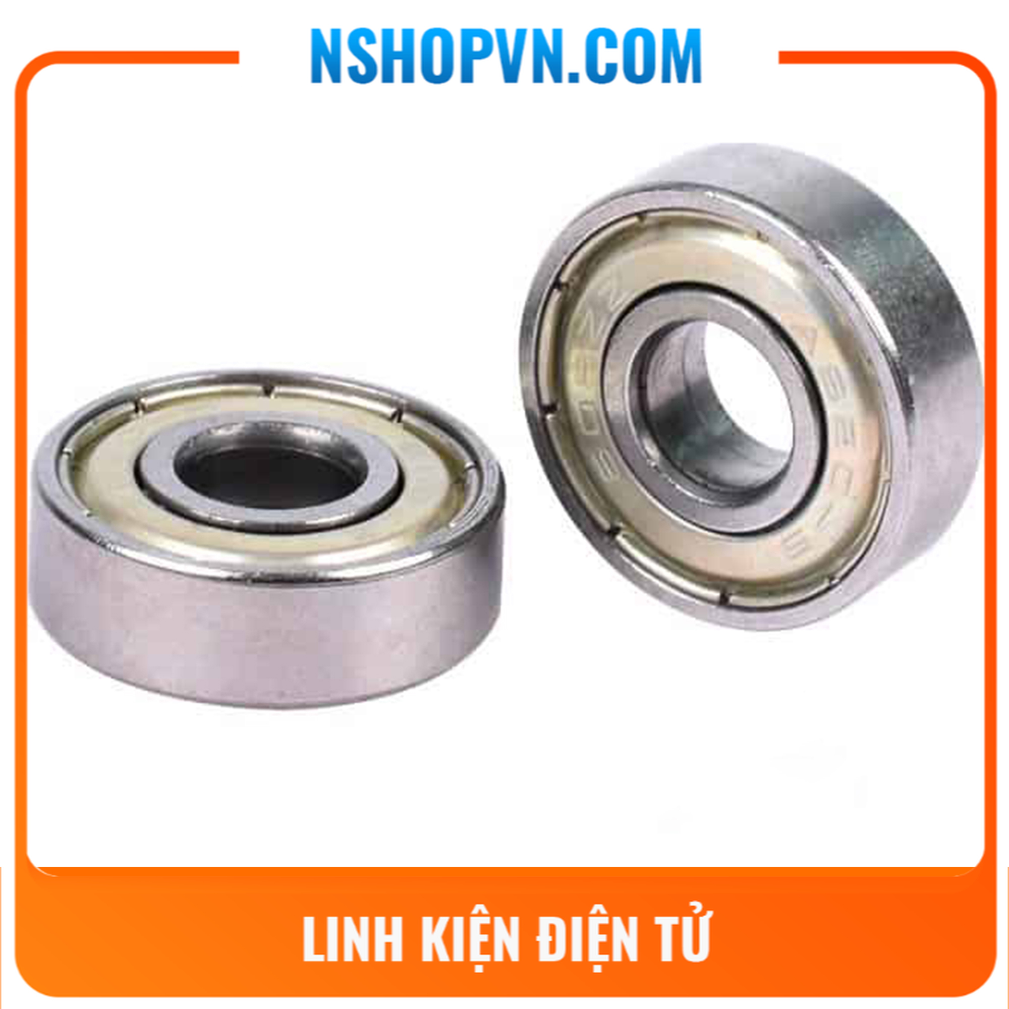 Combo 2 Vòng bi (bạc đạn) 608zz, F608zz, 623zz, 626zz, F623zz, F624zz, F625zz, F684zz, F688zz, 624zz 4x13x5, 625zz 5x16x5, 105zz 5x10x4