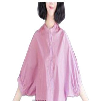 Áo sơ mi sọc phom rộng bụi bụi mặc thoải mái