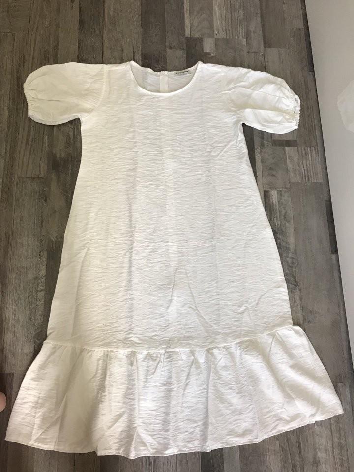 ĐẦM BẦU MAXI TAY PHỒNG ĐUÔI CÁ