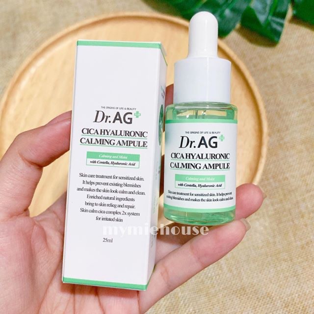 [SẴN] Tinh Chất DR.AG+ Cica Hyaluronic Calming Ampule.