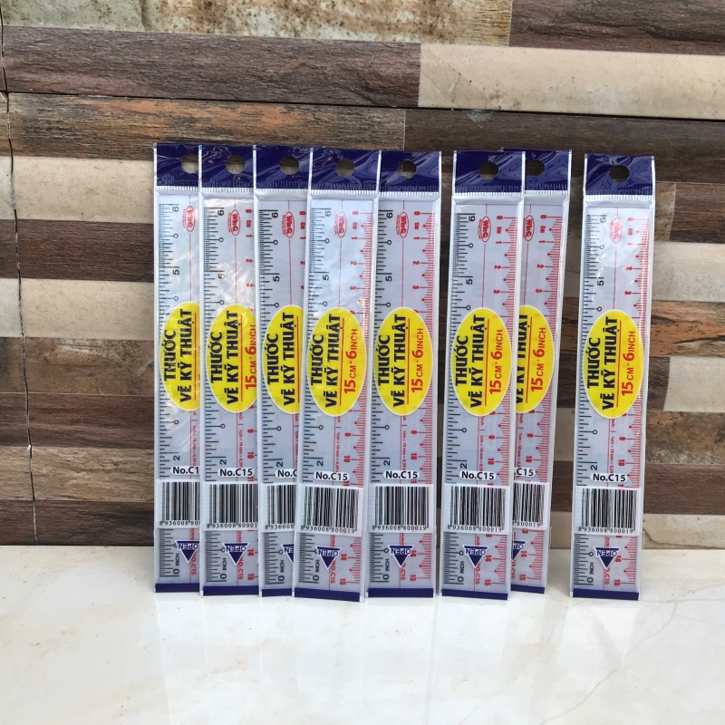 Thước dẻo win 15cm 20cm 30cm [Kho sỉ HCM: NHÀ SÁCH - VPP BẢO HÂN]