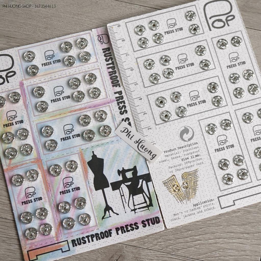 36 Buttons, 7mm Long Shirt Buttons