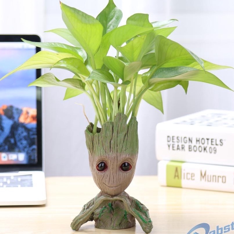 tượng groot đển bàn - làm chậu cây hoặc trang trí bể cá