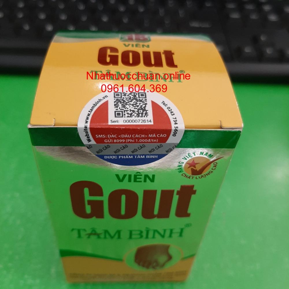 Viên Gout Tâm Bình