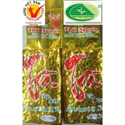 [HCM]Trà Thái Nguyên 100gr Nõn Tôm