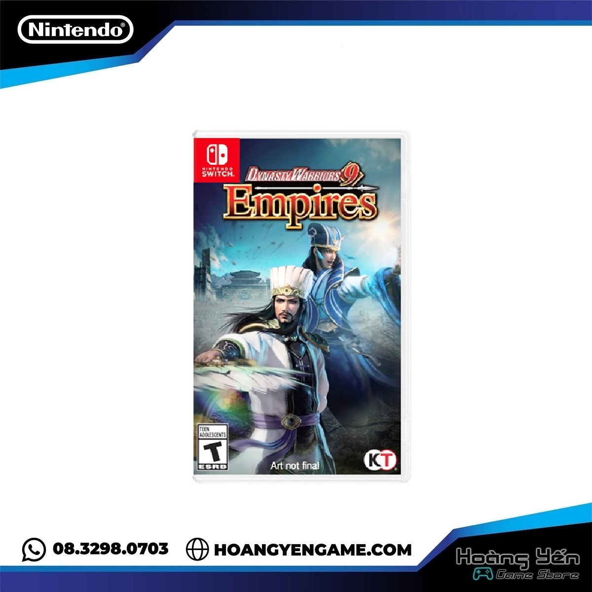 Băng Game Nintendo Switch Dynasty Warriors 9 Empires