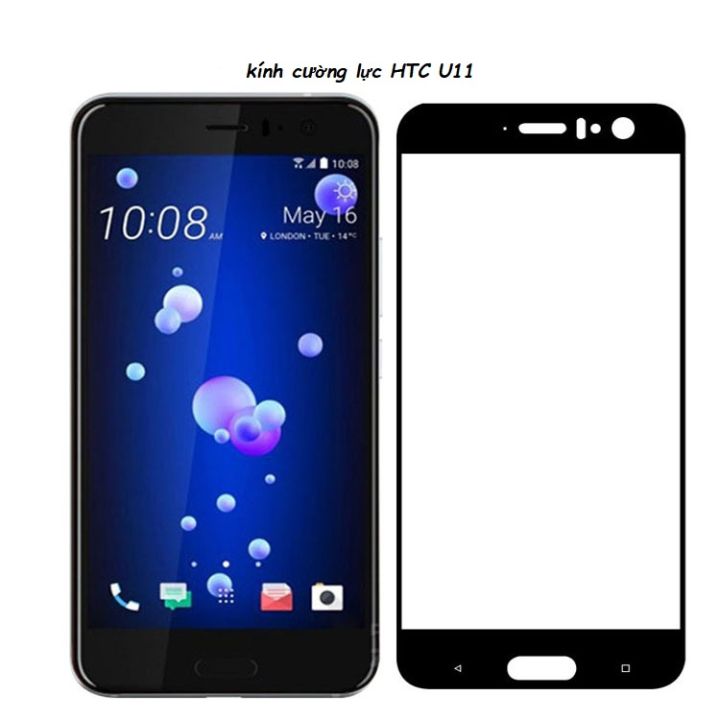Kính cường lực HTC U11 Full màn