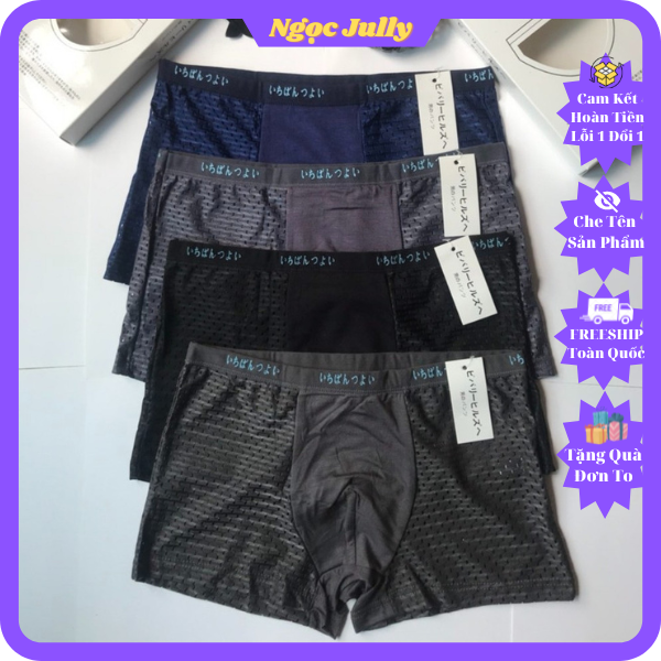 ( Ảnh Thật ) Combo 10 Quần Sịp Đùi Nam ,Sịp Nam , Quần  Lót Nam Thông Hơi Thoáng Mát Hàng Đẹp Mềm Mịn