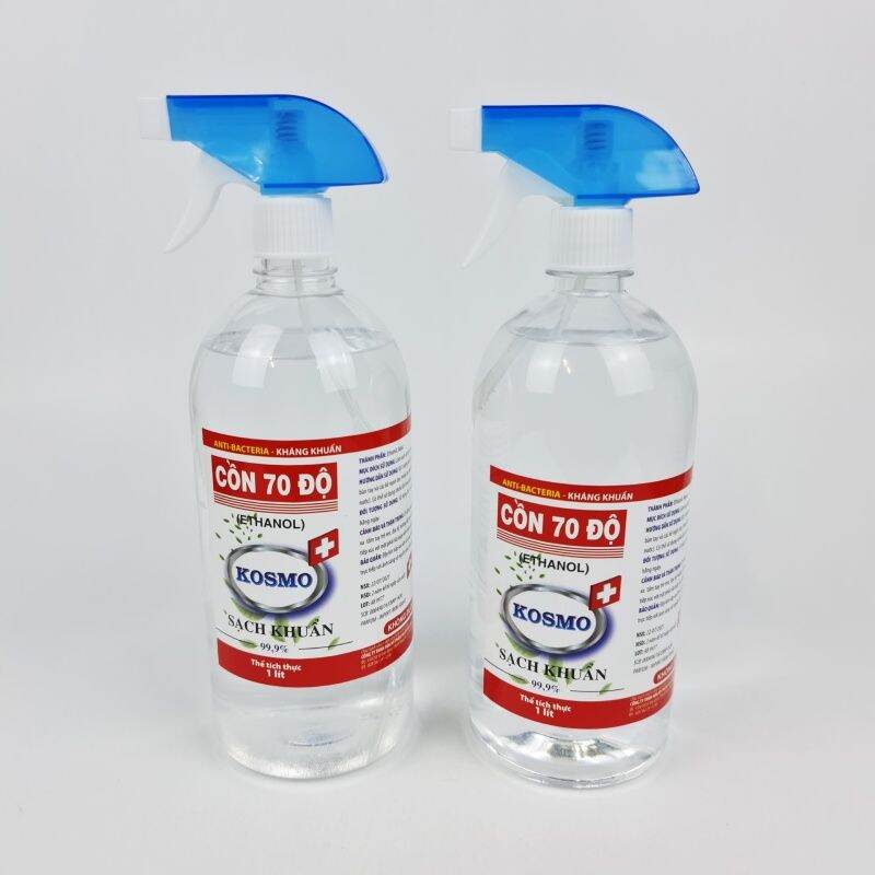 Dung Dịch Sát Khuẩn 70° Xịt Sát Khuẩn An Toàn 1 lít.