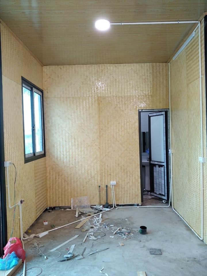 [HCM]Tấm cót tre đan tay dùng ốp tường trang trí