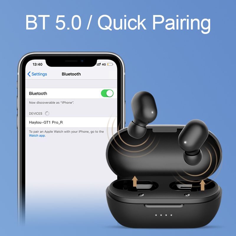 Tai Nghe Bluetooth True Wireless Haylou GT1 Pro Bluetooth 5.0 ( Phiên Bản Nâng Cấp Haylou GT1)