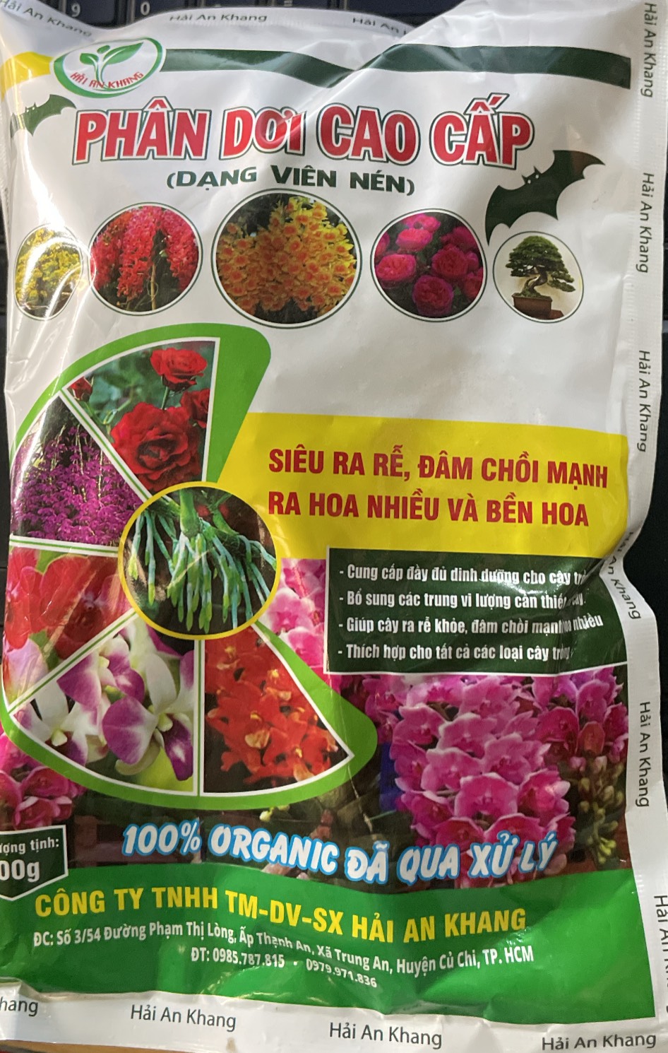 Phân dơi viên nén cao cấp hak gói 700gr