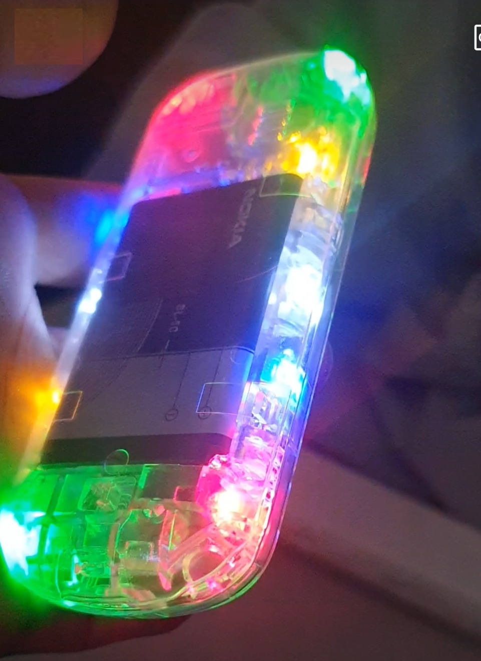 Điện Thoại Nokia 1280 Độ Led Đẹp 10 Bóng (Máy + Pin + Sạc)