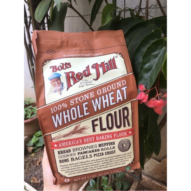Bột mì nguyên cám Bob's red mill gói lẻ 500g