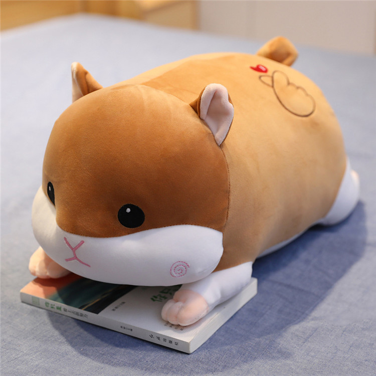 Gấu bông chuột hamster nằm mập ú đáng yêu