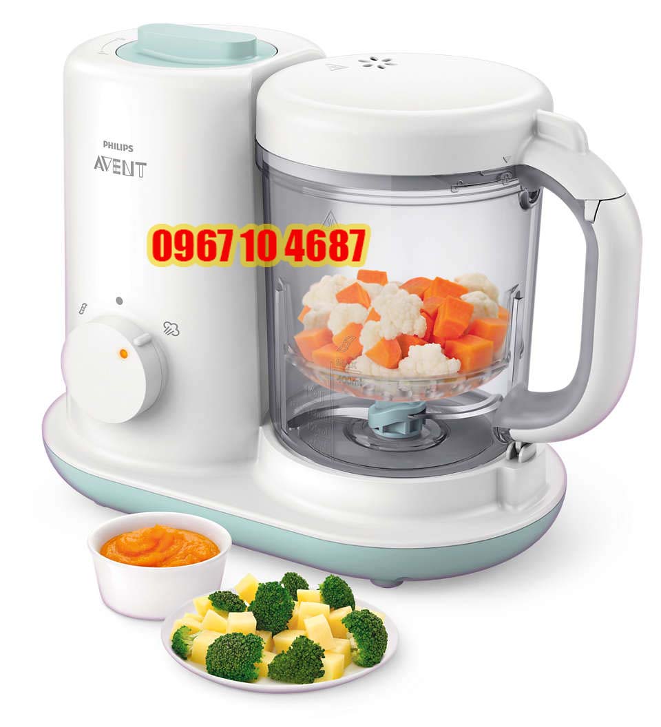[HCM]Máy hấp và xay thức ăn 2 in 1 Philips Avent SCF862/02