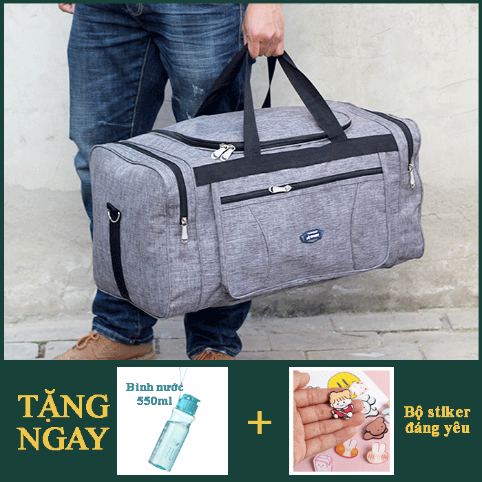 (Tặng bình nước) Túi Đa Năng Du Lịch Đi Chơi Công Tác