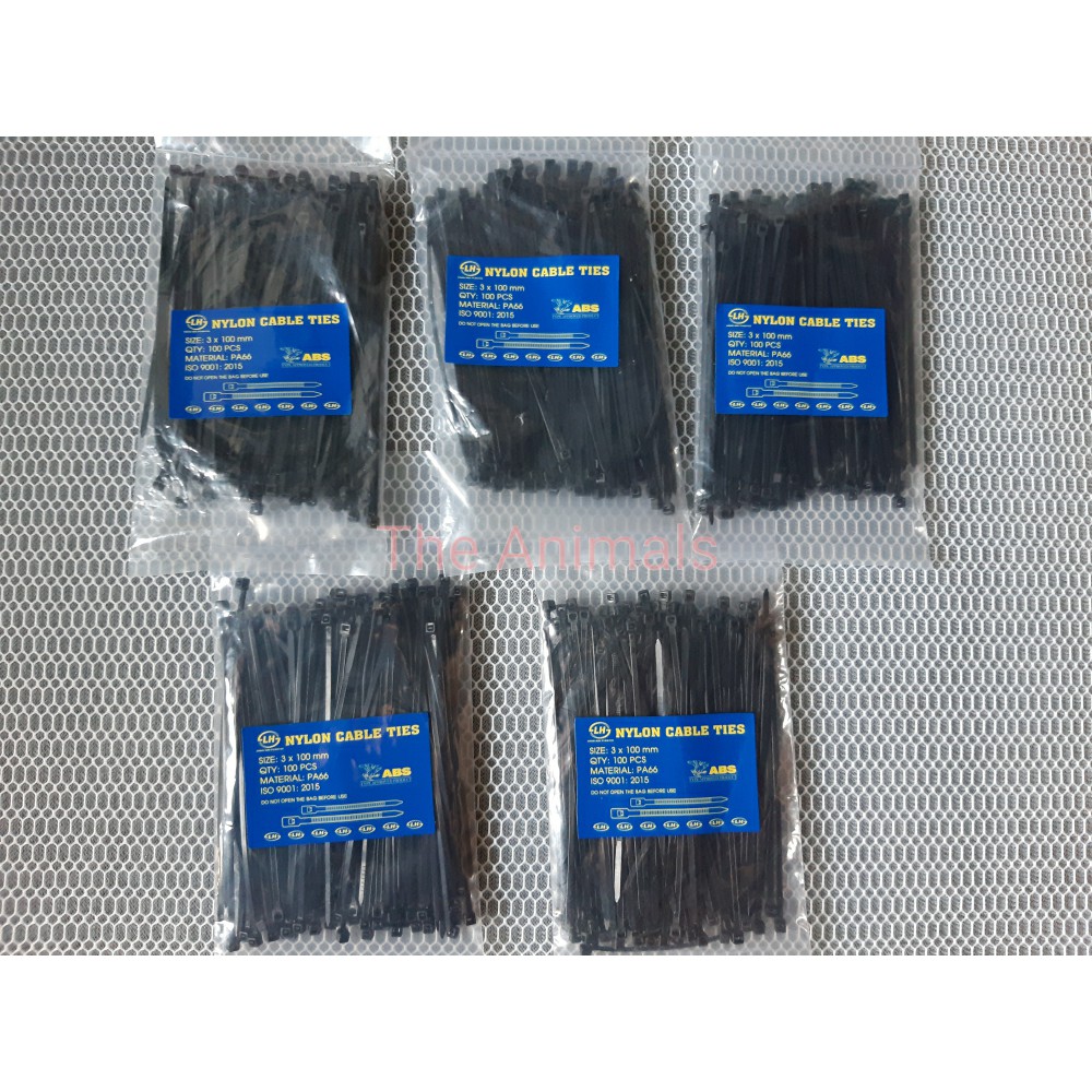 [HCM][Combo 5 bịch] Dây rút size nhỏ màu đen