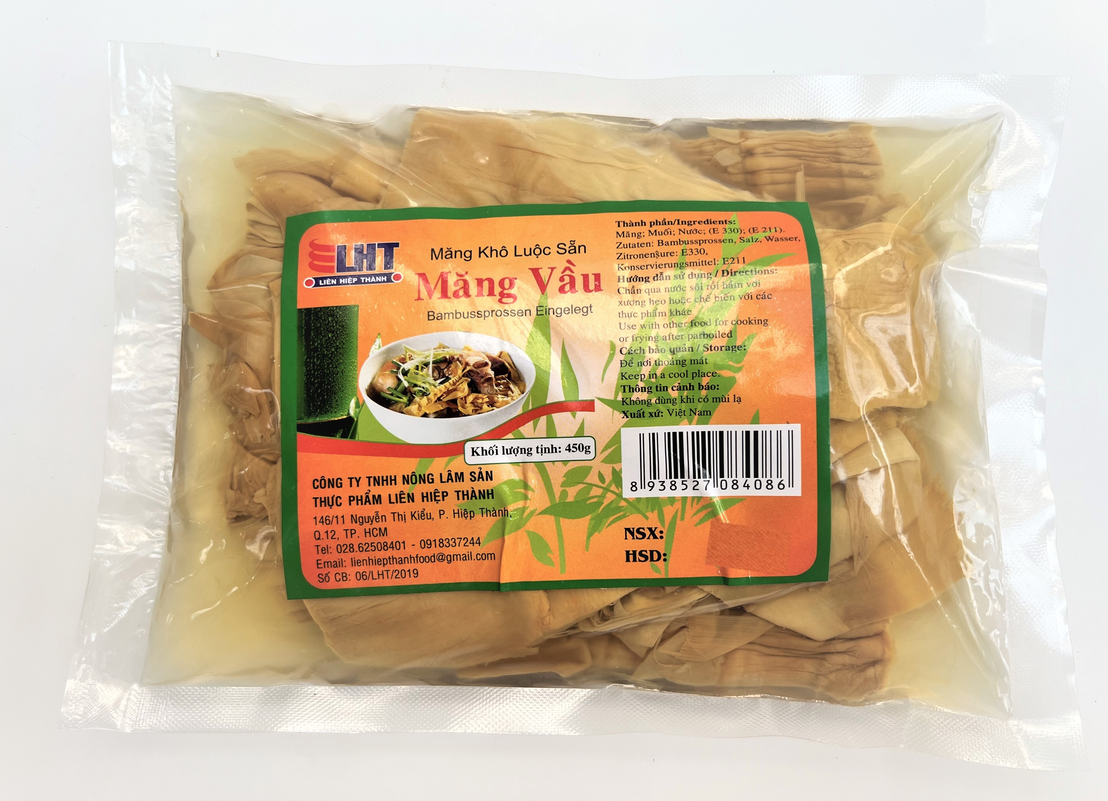 Măng vầu sạch - LHT - KL Tịnh 450 gram