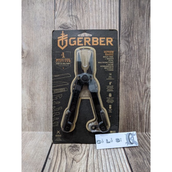 GERBER MP600 BASIC kìm đa năng [Hàng chuẩn, xáchtay US]