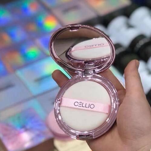 [HCM]Phấn Phủ Dành cho Da Dầu CELLIO Shining Ex Twoway Cake 12g