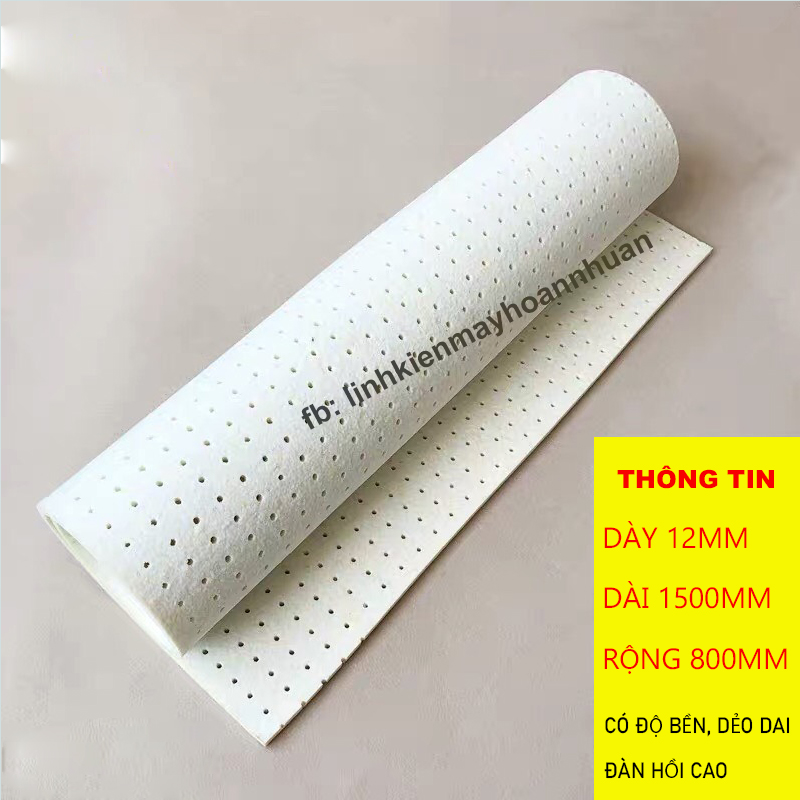 [HCM]Mút bàn ủi - Mút lỗ trắng dày 12mm
