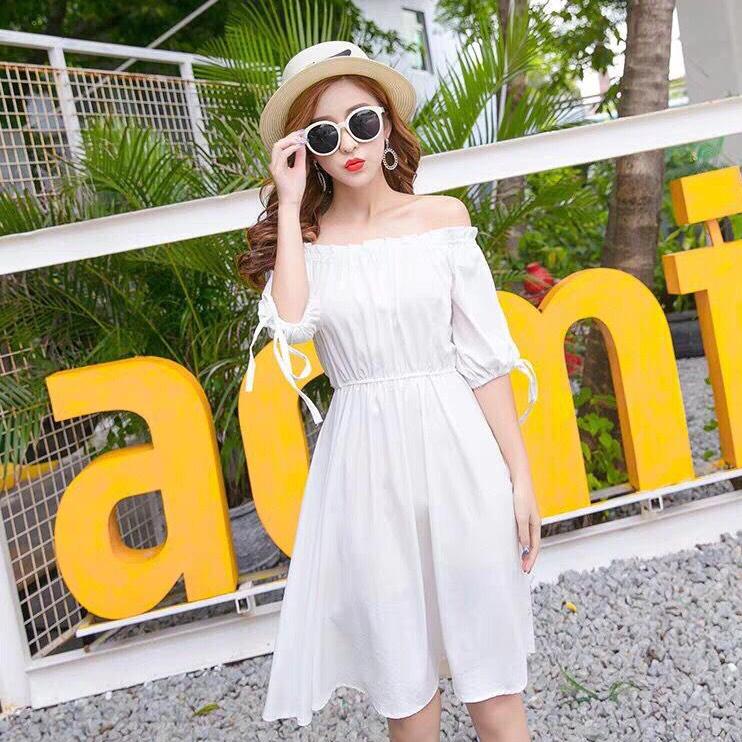 [HCM]Đầm dáng xèo rút dây tay