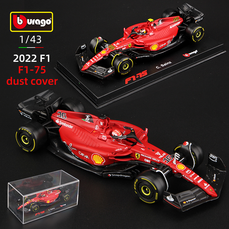 Bburago 1 43 Bụi Bìa Phiên Bản 2022 Scuderia Ferrari Công Thức 1 F1