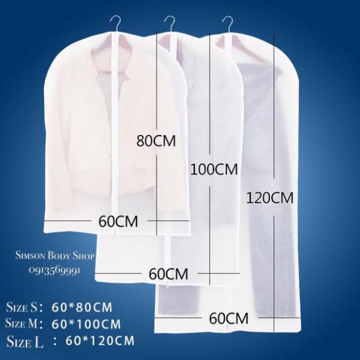 [SIZE TO ]Túi Bọc Quần Áo Chống Bụi Bẩn