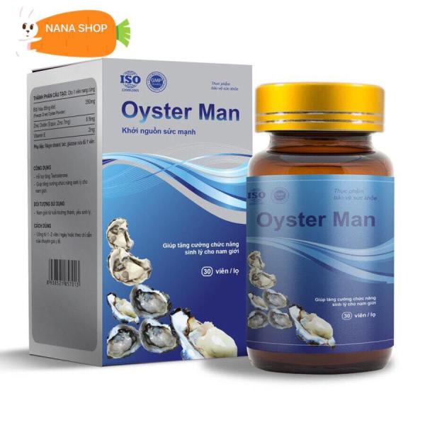 Tinh Chất Hàu Oyster Man - Giúp Tăng Cường Sinh Lực, Cải Thiện Cương Dương, Yếu Sinh Lý cao cấp