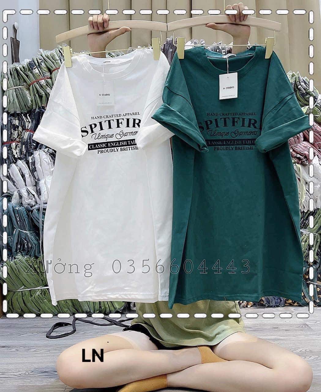 Áo thun spi.tfre  Chất cotton ,ln