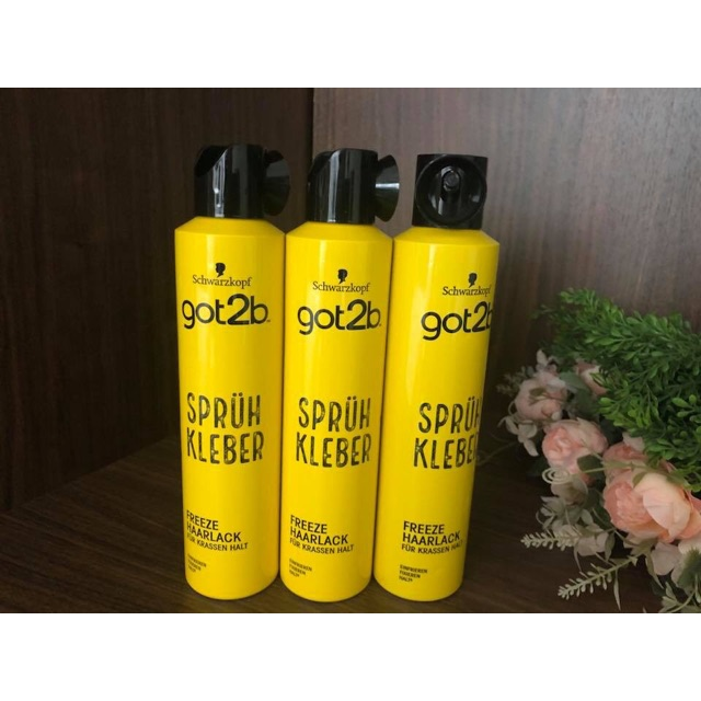 Gôm xịt giữ nếp tóc SCHWARZKOPF GOT2B