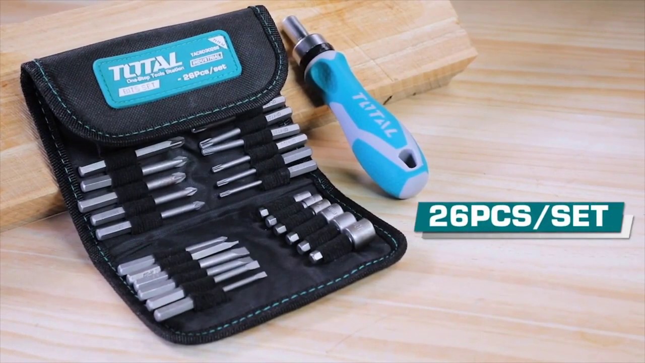 Bộ 26 tua vít Total TACSD30266
