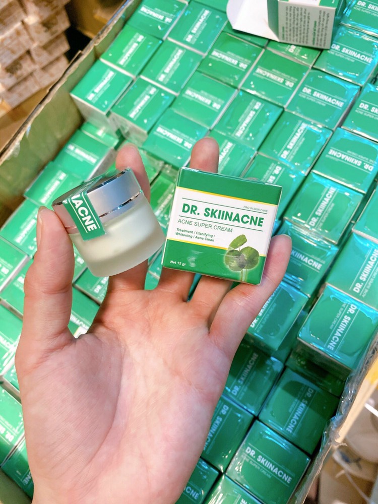 [Ảnh thật] Kem Giảm Thâm Mụn Dr.Skinacne