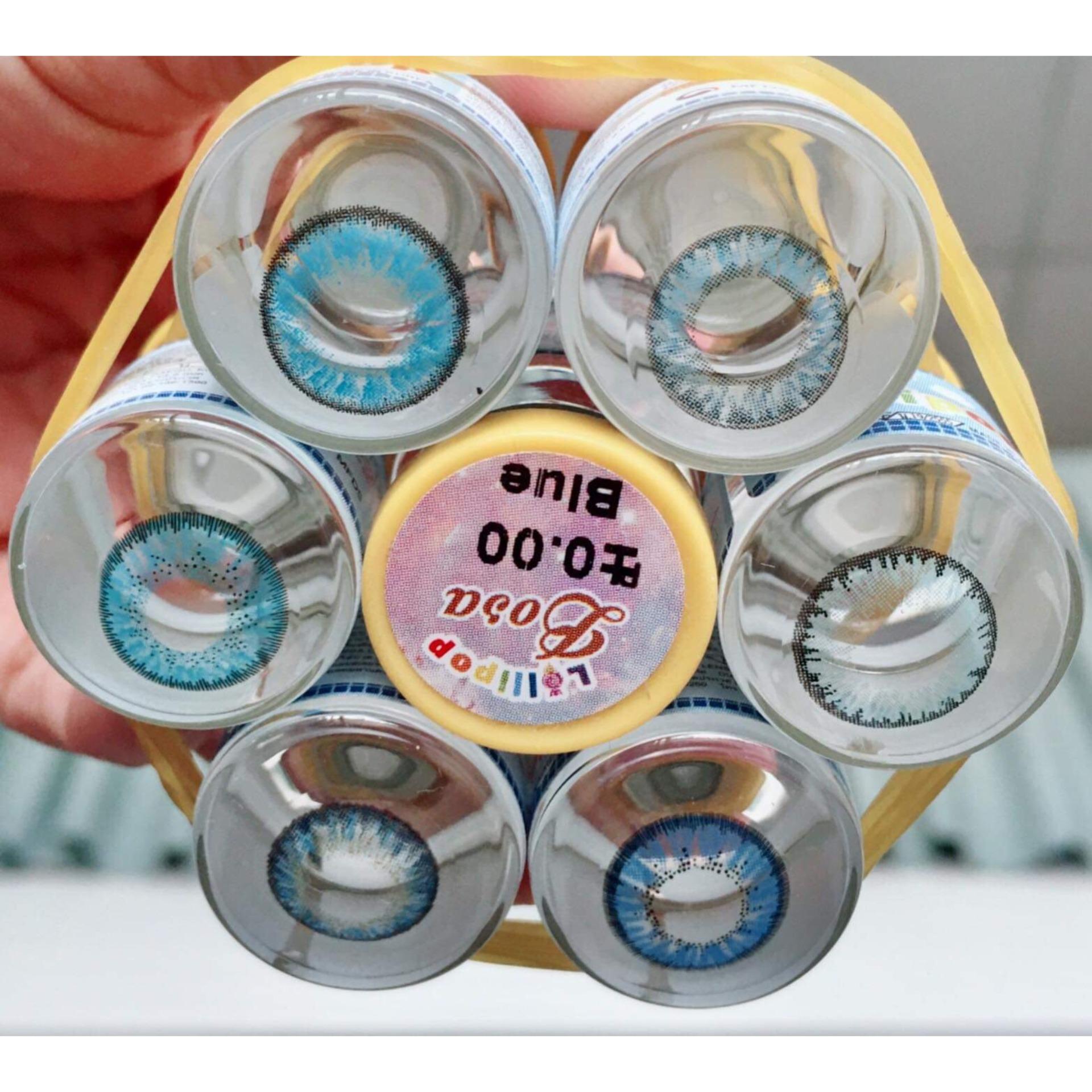 [HCM]lens màu xanh dương không độ