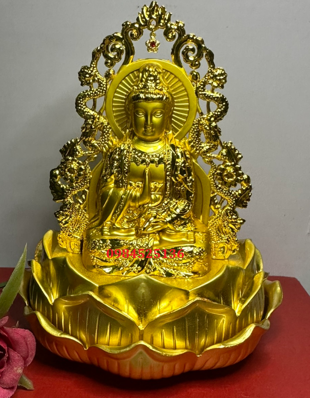 Tượng phật trang trí.Tượng Phật Quan Âm thiền đài sen 2 mặt cao cấp , phong thủy xe hơi, phụ kiện ô tô, tượng trang trí ô tô.Tượng phật quan âm cánh rồng, có rồng chầu hai bên đem lại tài lộc, may mắn bình an cho gia chủ.