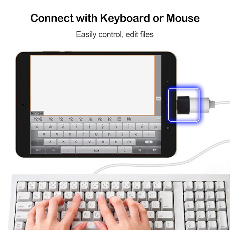 Jack chuyển đổi otg type-c android sang usb – jack cáp otg type-c