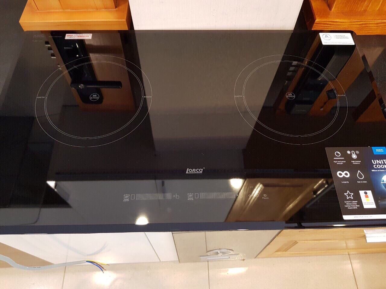 Bếp từ đôi nhập khẩu Đức Lorca LCI-809
