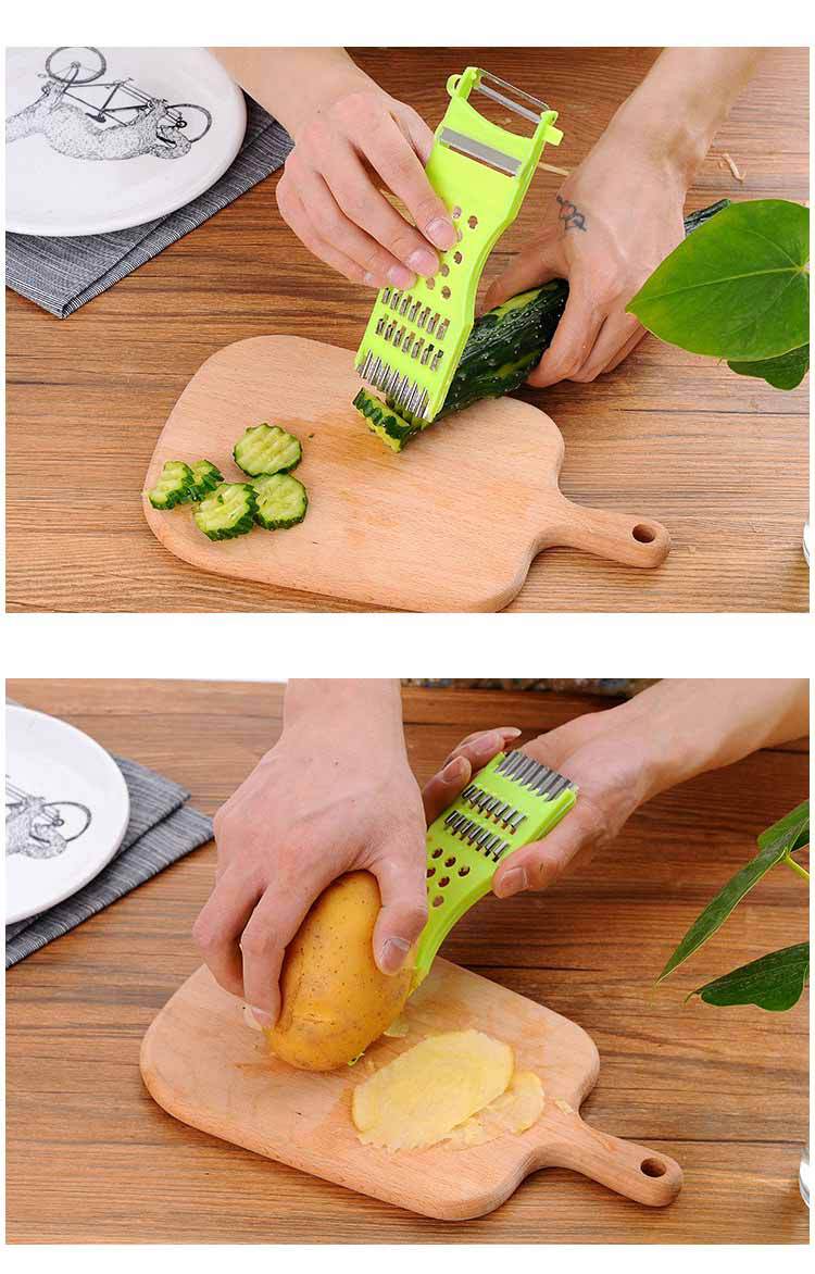 Dao Bào Đa Năng Cho Rau Củ (Bào Vỏ - Bào Sợi) Tiện Ích