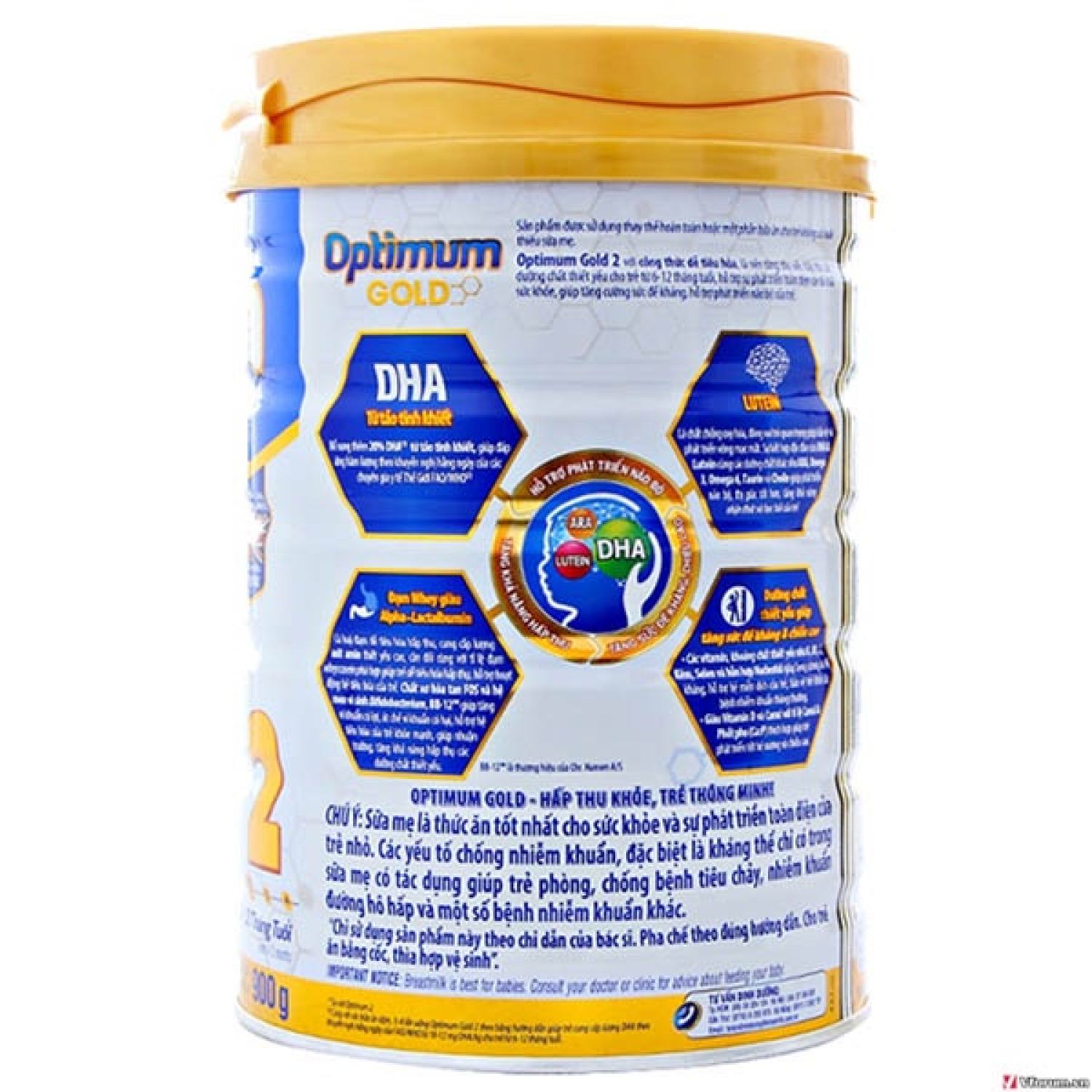 [FREESHIP] Sữa bột Vinamilk Optimum Gold 1/2 lon 800g