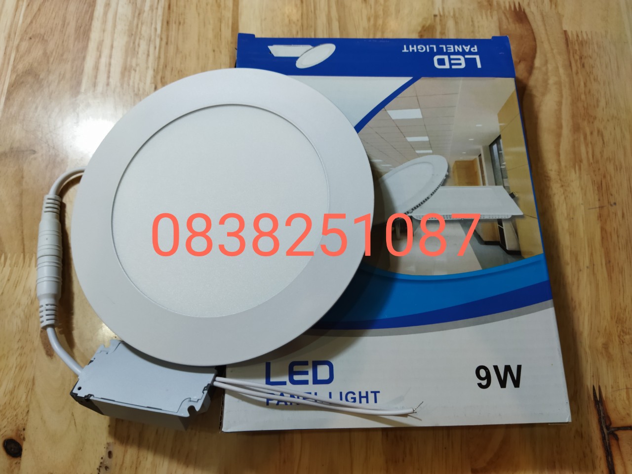 [HCM]Bộ 05 đèn led âm trần 9w siêu mỏng (ánh sáng trắng)