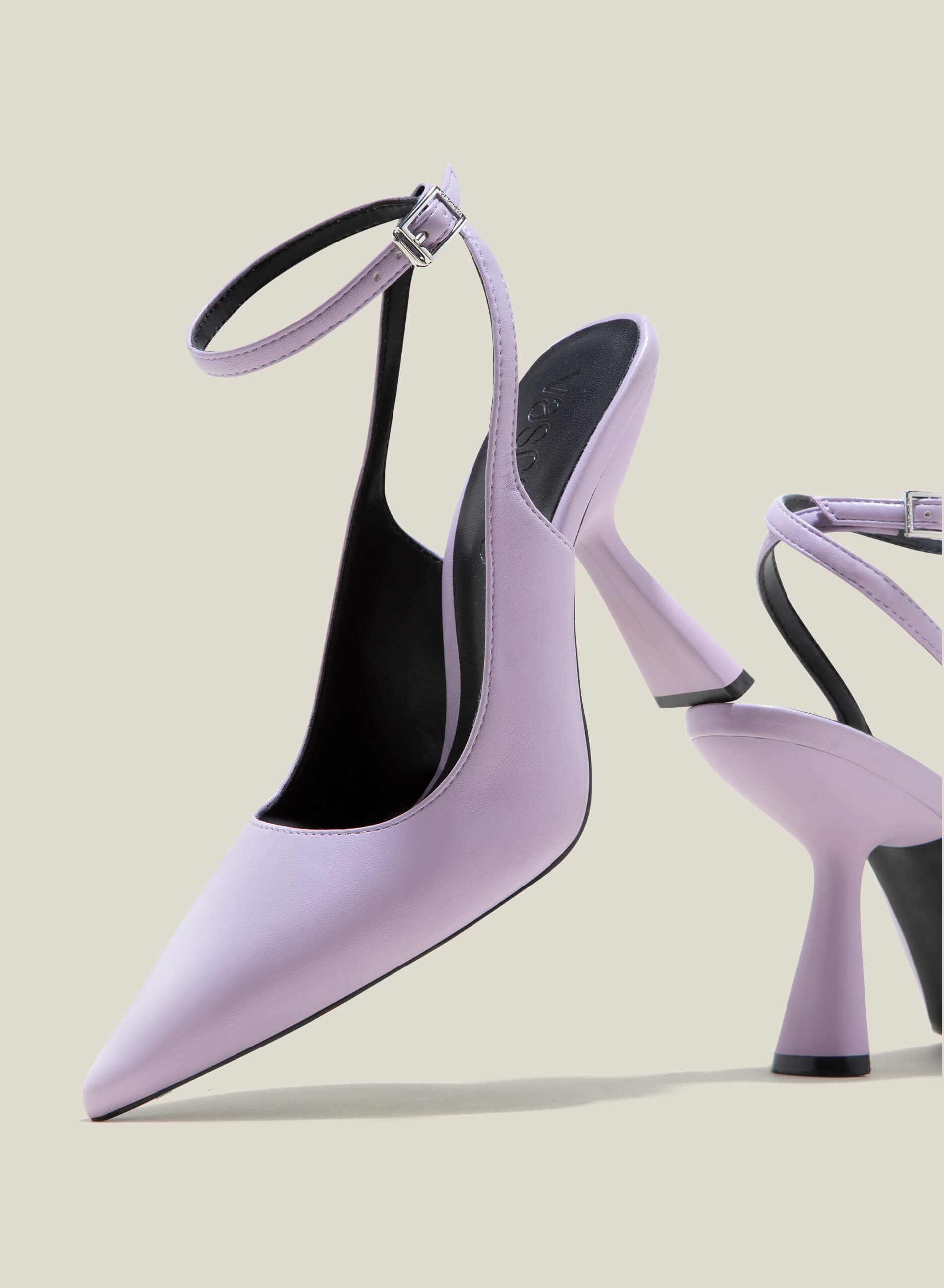 [Voucher 60K | 15.07 - 17.07] Vascara Giày Slingback Nhấn Quai Ankle Strap - BMN 0600