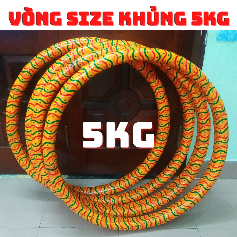 vòng lắc giảm eo bụng nhanh zize khủng 5kg